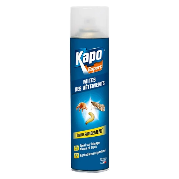 magasin pour Castorama Aérosol Mites Des Vêtements Kapo 400ml 1