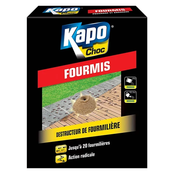 Retour Facile et Gratuit Castorama Anti Fourmis Kapo Choc 250g 1