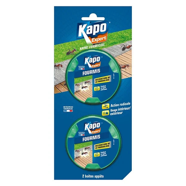 Castorama Boîte Appat Fourmis Kapo 2 X 10g beauté 1