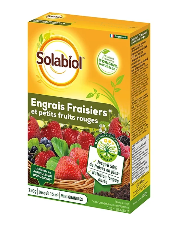 Officielle Castorama Engrais Fraisiers Solabiol 750g 1