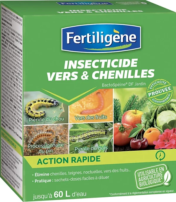 mode pas chere Castorama Insecticide Biologique Vers Et Chenilles Fertiligène 30g 1