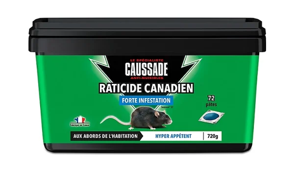 en france Castorama Pat’appat Raticide Canadien Forte Infestation Caussade 720g 1