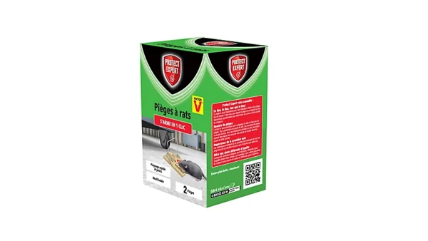 soldes magasin Castorama Piège à Rats Plastique Protect Expert (2 Pièces) 1