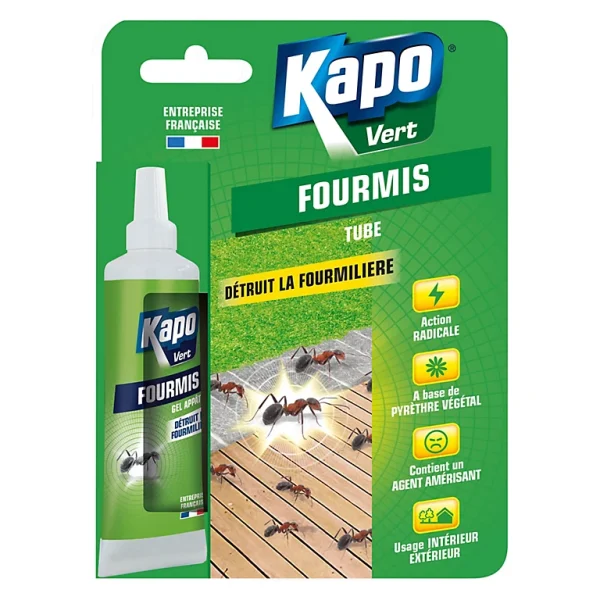 Castorama Tube Anti-fourmis Gel Kapo Vert marque pas cher en ligne 1